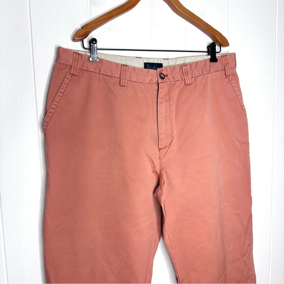 Boden Mens Light Orange/Peach Chino Pants - Picture 2 of 8